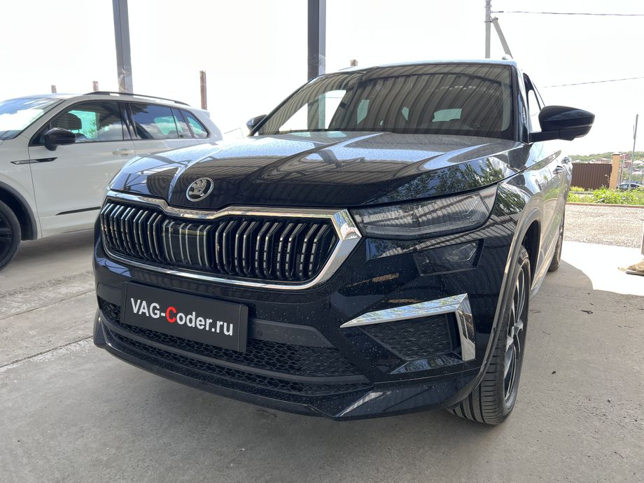 Skoda Kodiaq CN-2,0TSI-4х4-DSG7-2023м/г - активация и кодирование пакета скрытых заводских функций, активация меню управления и переключения между круиз-контролем: Адаптивный круиз-контроль (АСС) + Обычный круиз-контроль (GRA) + Функция ограничения скорости Лимитер (Speed Limiter - LIM), и программное отключение активации аккаунта к онлайн сервисам - отключение входа аккаунта на магнитоле (Welcome - Online service with you all the way, Welcome - Loading account ..., Allow apps/services suсh as navi/weather/media, etc, to use your vechicle location?, Offline user - account login, Login in now and relax - Volkswagen online service with you all the way - Drive as offline account) на Шкода Кодиак Китай в VAG-Coder.ru в Ростове-на-Дону
