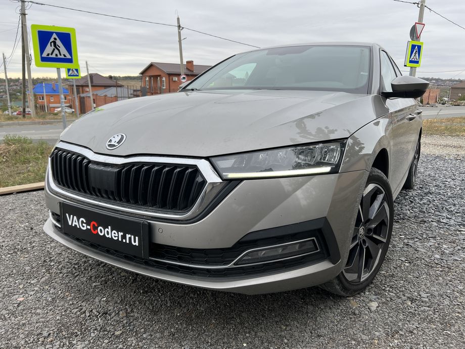 Skoda Octavia A8-1,4TSI(DJKA)-АКПП8-2021м/г - обновление устаревших прошивок блоков управления имеющих сбойное программное обеспечение до самых последних и актуальных заводских версий прошивок (устранение программных ошибок и сбоев программного обеспечения) на Шкода Октавия А8 в VAG-Coder.ru в Ростове-на-Дону