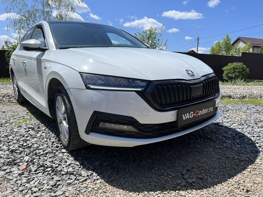 Skoda Octavia A8-1,4TSI(DJKA)-АКПП8-2022м/г - обновление устаревшей прошивки блока управления двигателя имеющей сбойное программное обеспечение до самой последней и актуальной заводской версий прошивки (устранение программных ошибок и сбоев программного обеспечения) на Шкода Октавия А8 в VAG-Coder.ru в Ростове-на-Дону