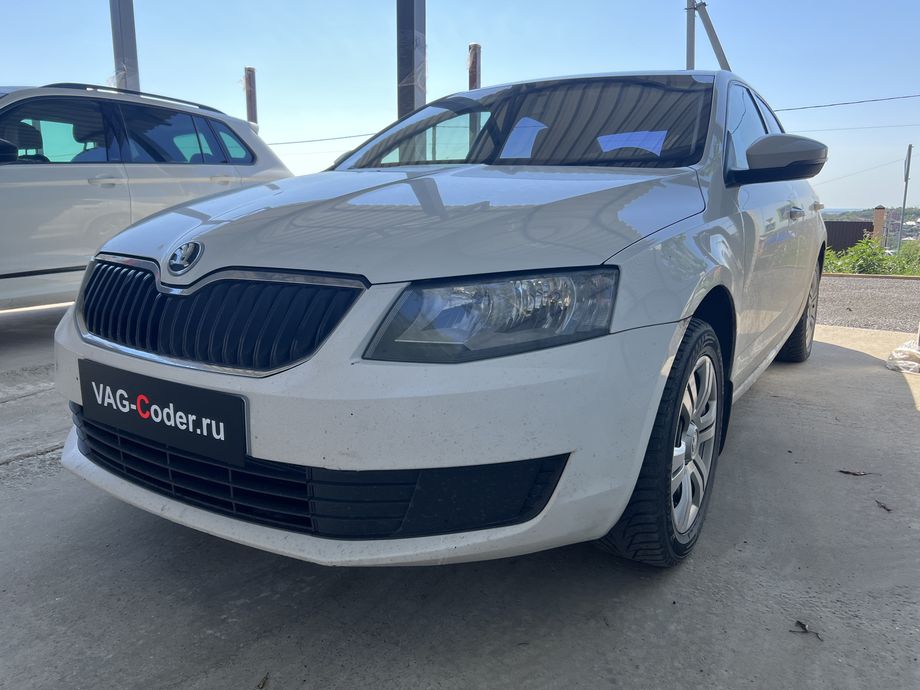 Skoda Octavia A7-1,6MPI-МКП5-2015м/г - замена панели комбинации приборов на новую аналоговую панель комбинации приборов, снятие Защиты компонентов (SAFE CP, Component Protection), разблокировка Иммоблайзера и привязка ключей зажигания на Шкода Октавия А7 в VAG-Coder.ru в Ростове-на-Дону