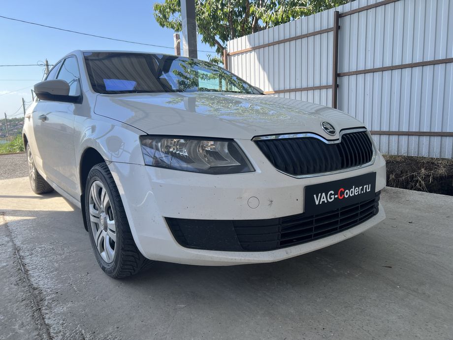 Skoda Octavia A7-1,6MPI-МКП5-2015м/г - замена панели комбинации приборов на новую аналоговую панель комбинации приборов, снятие Защиты компонентов (SAFE CP, Component Protection), разблокировка Иммоблайзера и привязка ключей зажигания на Шкода Октавия А7 в VAG-Coder.ru в Ростове-на-Дону