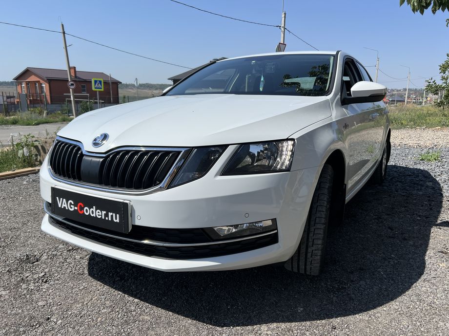 Skoda Octavia A7 FL-1,4TSI-МКП6-2019м/г - обновление устаревшей прошивки штатной магнитолы Bolero MIB2.5 до самой последней и актуальной заводской версии, программная активация и кодирование пакета скрытых заводских функций на Шкода Октавия А7 ФЛ в VAG-Coder.ru в Ростове-на-Дону