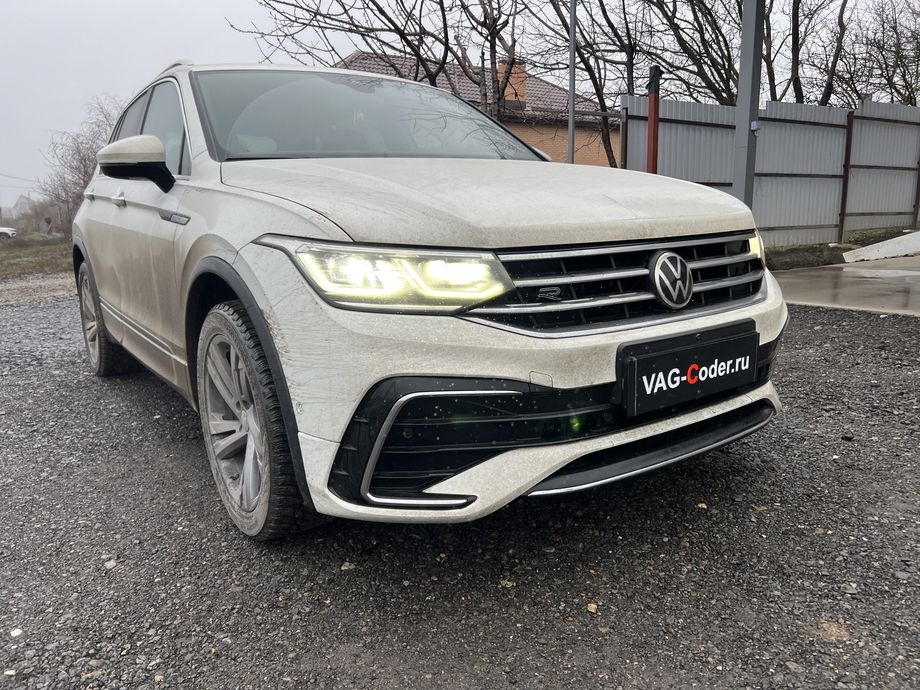 VW Tiguan NF-1,4TSI-4х4-DSG6-2021м/г - программное устранение ошибки и сбоя работы неисправного блока управления системы телематики (ошибки - SOS и Красная индикация Глонасс) и восстановление работы блока системы телематики, и обновление устаревшей прошивки блока управления модуля аварийного вызова и коммуникации Эра-Глонасс (OCUGen3High, 75-й блок) устраняющей самопроизвольный разряд АКБ в блоке Глонасс на Фольксваген Тигуан НФ в VAG-Coder.ru в Ростове-на-Дону