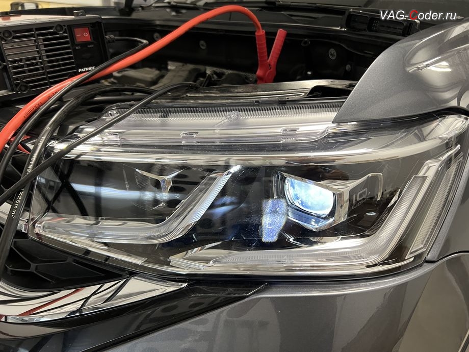 VW Taos USA-2022м/г - замененные фары на европейские LED-фары IQ.Light, кодирование и программная прописка замененных фар на европейские LED-фары IQ.Light на Фольксваген Таос Америка в VAG-Coder.ru в Ростове-на-Дону