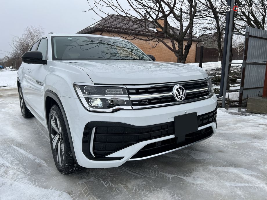 VW Teramont X-2,0TSI-4х4-DSG7-2025м/г - программное отключение активации аккаунта к онлайн сервисам - отключение входа аккаунта Login in now and relax - Volkswagen online service with you all the way - Drive as offline account на магнитоле (Welcome - Online service with you all the way, Welcome - Loading account ..., Allow apps/services suсh as navi/weather/media, etc, to use your vechicle location?, Offline user - account login, Login in now and relax - Volkswagen online service with you all the way - Drive as offline account, Privacy policy), русификациия цифровой панели комбинации приборов (AID, Active Info Displаy), программная активация функции Android Auto пакета функции App-Connect, и активация и кодирование пакета скрытых заводских функций на Фольксваген Терамонт Х в VAG-Coder.ru в Ростове-на-Дону