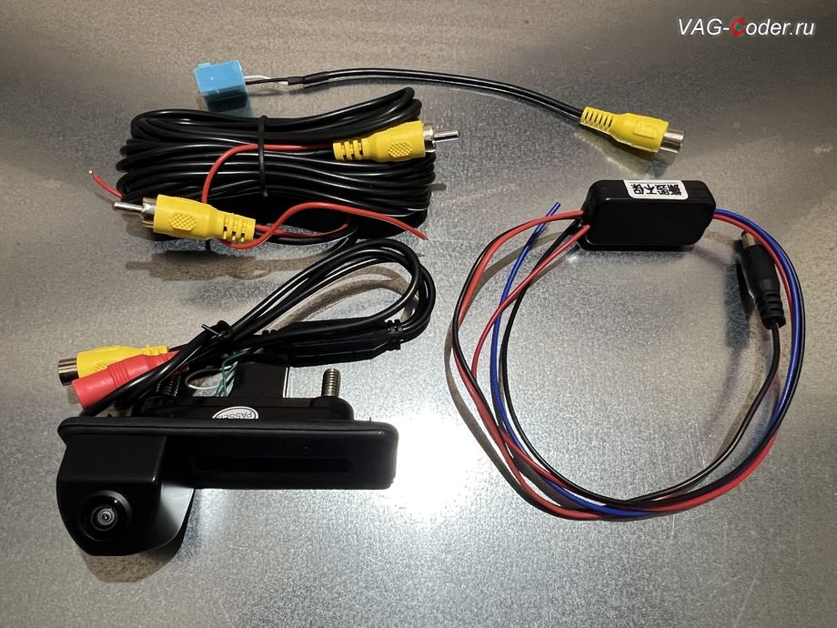 Skoda Yeti-2013м/г - комплектующие для доустановки OEM камеры заднего вида в ручке открытия двери багажника на Шкода Йети в VAG-Coder.ru в Ростове-на-Дону