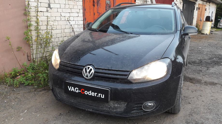 VW Golf 6 Variant-1,6TDI(CAYC)-МКП5-2010м/г - программное отключение клапана система рециркуляции газов EGR от PetranVAG Tuned в VAG-Coder.ru в Перми