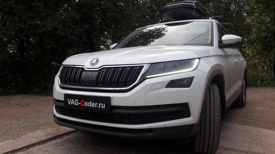 Skoda Kodiaq-2,0TDI(DBGC)-4х4-DSG7-2020м/г - комплексные работы по чип-тюнингу двигателя 2,0TDI(DBGC) и автоматической коробки передач DSG7(DQ500) от PetranVAG Tuned на Шкода Кодиак в VAG-Coder.ru в Перми