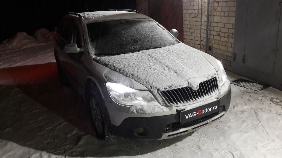 Skoda Octavia A5 FL Scout-1,8TSI(CDAB)-4х4-МКП6-2010м/г - программная модификация прошивки двигателя по отключению катализатора (мод "CatOff") - прошивка двигателя под ЕВРО-2 от PetranVAG Tuned в VAG-Coder.ru 