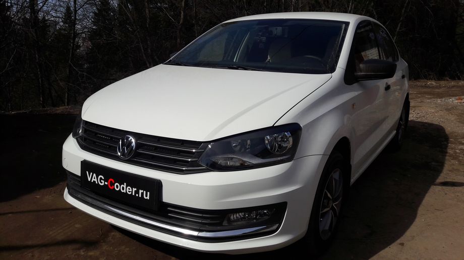 VW Polo Sedan-1,6MPI(CWVB)-МКП5-2018м/г - чип-тюнинг двигателя 1,6MPI(CWVB) под гарантию от PetranVAG Tuned в VAG-Coder.ru в Перми