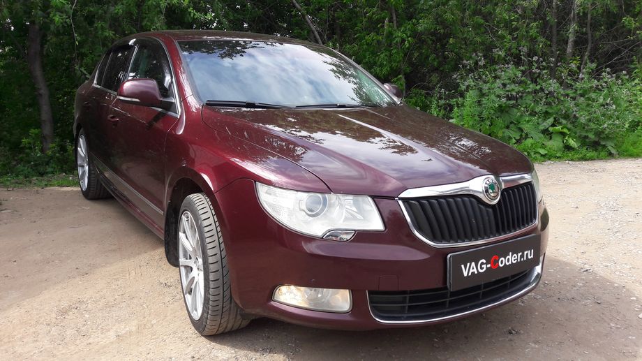 Skoda Superb-1,8TSI(CDAB)-DSG7-2010м/г - чип-тюнинг автоматической коробки передач DSG7 (DQ200) и перепрошивка руля в VAG-Coder.ru