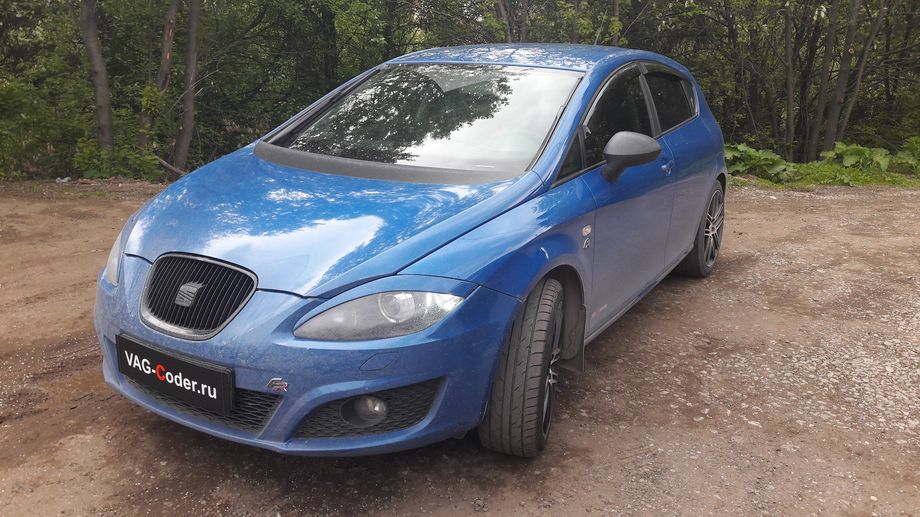 Seat Leon-1,8TSI(CDAA)-DSG7-2012м/г - чип-тюнинг PetranVAG Tuned, активация и кодирование скрытых функций, перепрошивка руля от VAG-Coder.ru