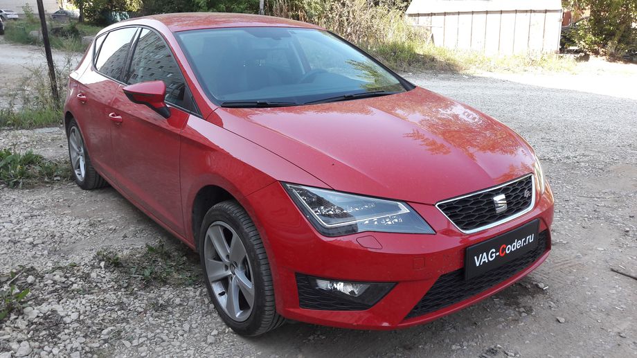 Seat Leon III FR(973)-1,4TSI(CHPA)-МКП6-2015м/г - чип-тюнинг PetranVAG Tuned, кодирование и активации скрытых функций от VAG-Coder.ru