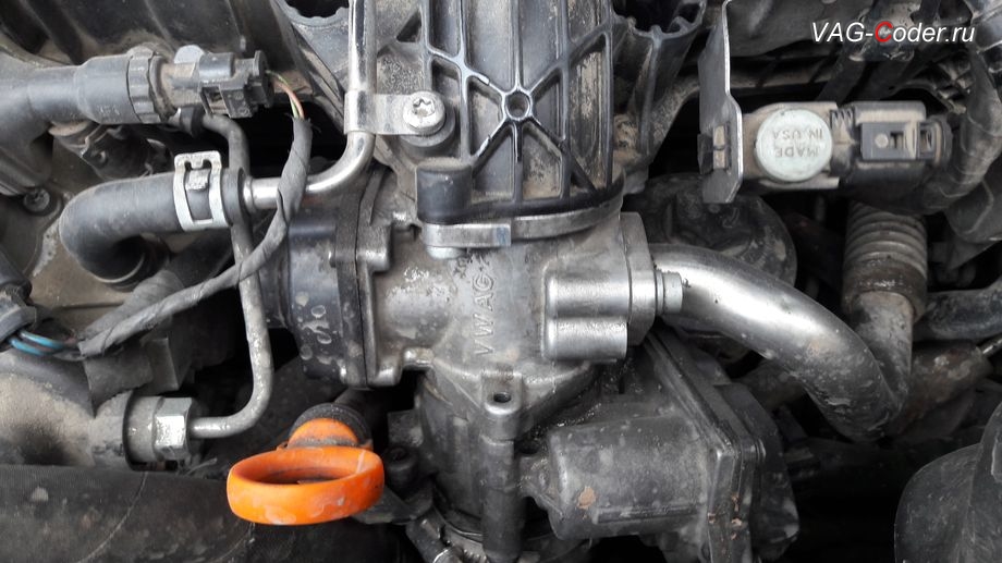 VW Tiguan-2,0TDI(CBAB)-4х4-АКПП6-2011м/г - ошибка P0403 - Клапан рециркуляции ОГ сбой в работе (спорадически, время от времени), неисправность системы клапана вторичной рециркуляции отработанных газов EGR, модификация прошивки двигателя по отключению клапана EGR системы вторичной рециркуляции отработанных газов (мод EGRoff) от PetranVAG Tuned в VAG-Coder.ru