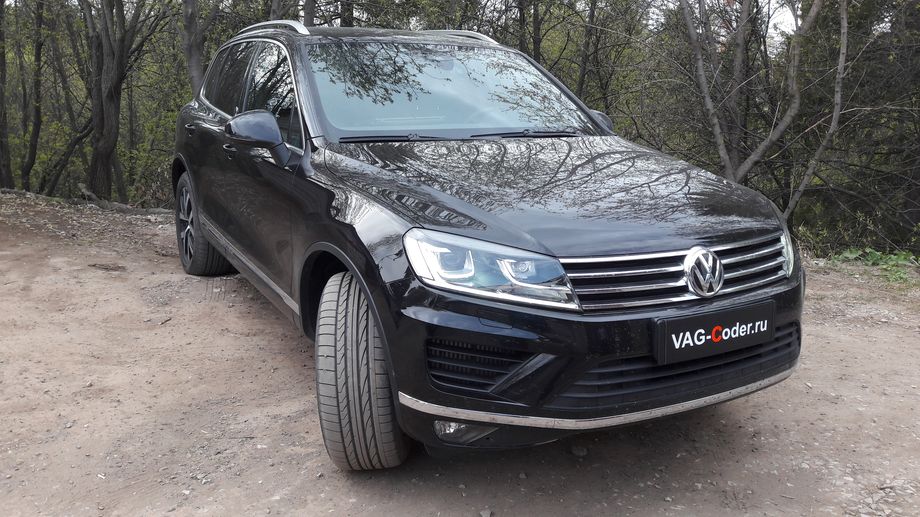 VW Touareg-3,0TDI(CRCD)-4х4-АКПП8-2018м/г - чип-тюнинг PetranVAG Tuned, кодирование и активации скрытых функций от VAG-Coder.ru