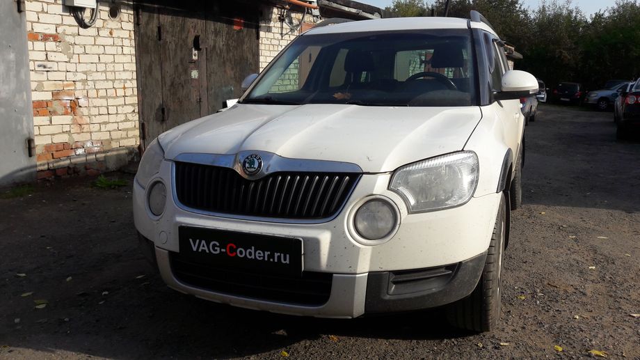 Skoda Yeti-1,4TSI(CAXA)-DSG7-2013м/г - чип-тюнинг автоматической коробки передач DSG7(DQ200) от PetranVAG Tuned в VAG-Coder.ru в Перми