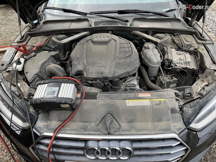 Audi A5 B9-2019м/г - обновление устаревшей прошивки блока управления автоматической коробки передач DSG7 (DL382) и чип-тюнинг двигателя 2,0TSI(CYMC) до 300 л.с и 460 Нм от PetranVAG Tuned на Ауди А5 Б9 в VAG-Coder.ru в Ростове-на-Дону