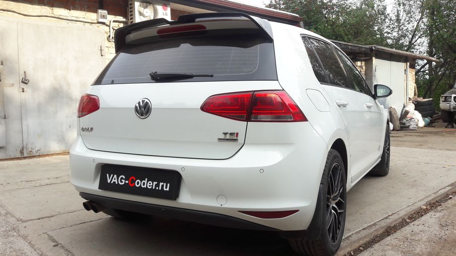 VW Golf 7-1,4TSI(CMBA)-МКП6-2013м/г - обновление устаревшей прошивки блока управления двигателя и чип-тюнинг двигателя 1,4TSI(CMBA) до 145 л.с и 250 Нм от PetranVAG Tuned на Фольксваген Гольф 7 в VAG-Coder.ru в Перми