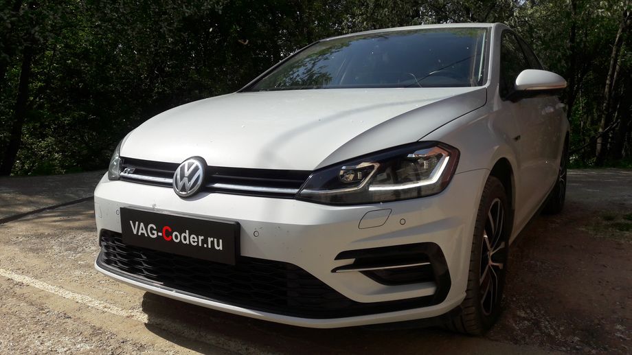 VW Golf 7-1,4TSI(CZCA)-DSG7-2019м/г - чип-тюнинг двигателя 1,4TSI (CZCA) до 145 л.с и 250 Нм от PetranVAG Tuned, программное отключение функции Старт-Стоп (Start-Stop), и активация и кодирование пакета скрытых заводских функций на Фольксваген Гольф 7 в VAG-Coder.ru в Перми