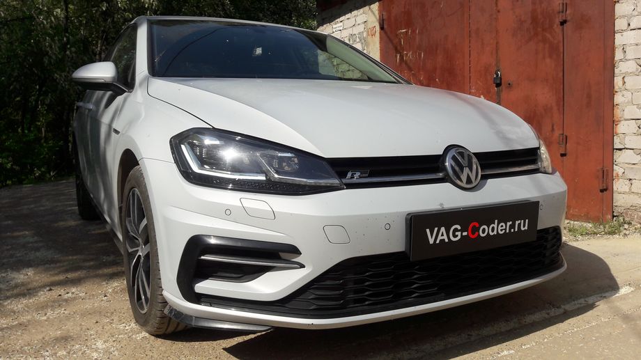 VW Golf 7-1,4TSI(CZCA)-DSG7-2019м/г - чип-тюнинг двигателя 1,4TSI (CZCA) до 145 л.с и 250 Нм от PetranVAG Tuned, программное отключение функции Старт-Стоп (Start-Stop), и активация и кодирование пакета скрытых заводских функций на Фольксваген Гольф 7 в VAG-Coder.ru в Перми