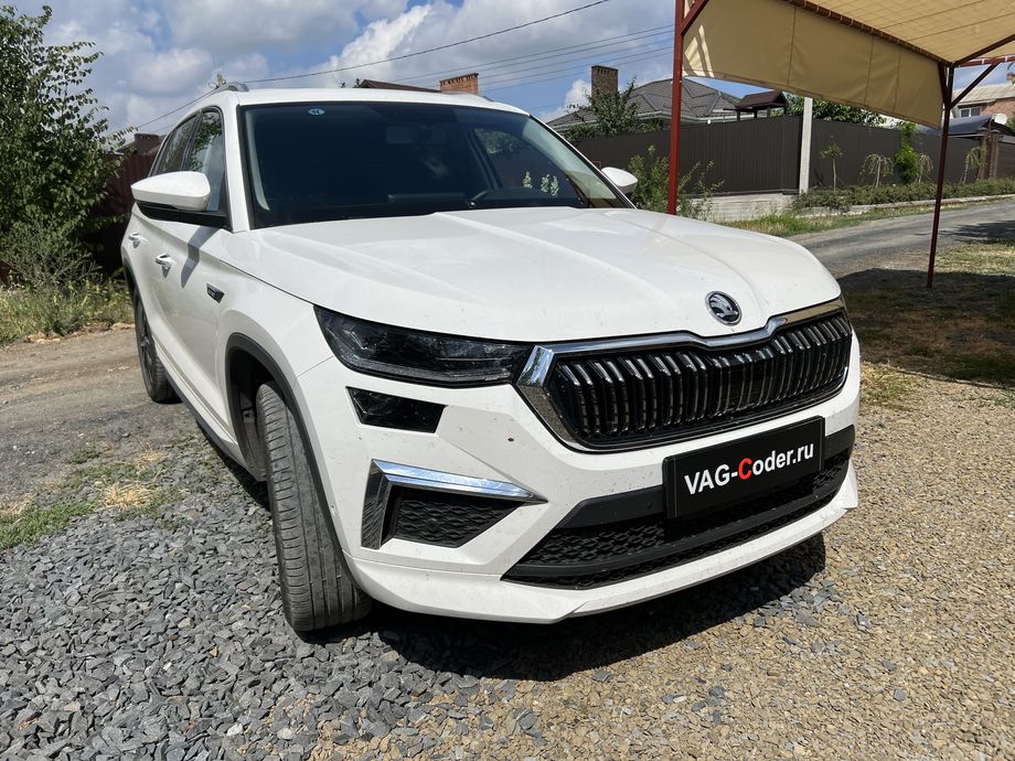 Skoda Kodiaq CN-2,0TSI(DPLA)-4х4-DSG7-2022м/г - чип-тюнинг двигателя 2,0TSI(DPLA) до 245 л.с и 420 Нм от PetranVAG Tuned и активация функции Android Auto на Шкода Кодиак Китай в VAG-Coder.ru в Ростове-на-Дону