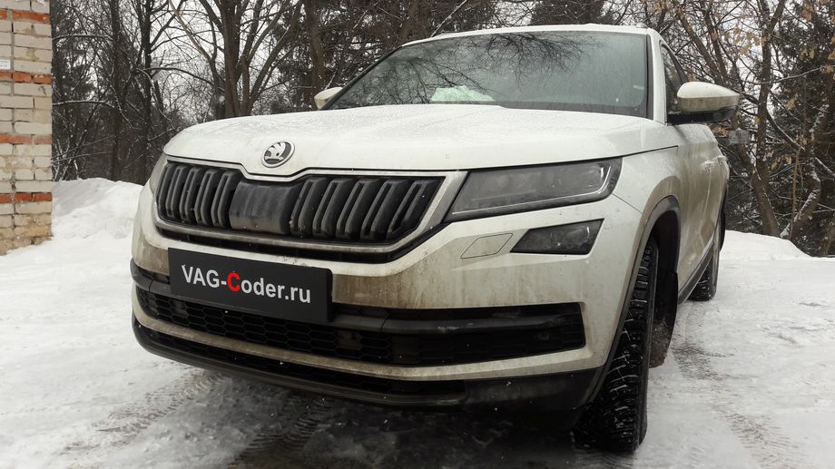 Skoda Kodiaq-2,0TSI(CZPA)-4х4-DSG7-2021м/г - работы по чип-тюнингу двигателя 2,0TSI(CZPA) до 245 л.с и 420 Нм и автоматической коробки передач DSG7(DQ500) от PetranVAG Tuned на Шкода Кодиак в VAG-Coder.ru в Перми