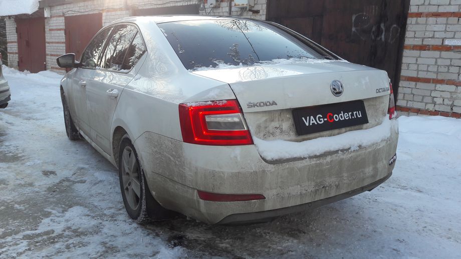 Skoda Octavia A7-1,6MPI(CWVA)-МКП5-2015м/г - обновление устаревшей прошивки блока управления двигателя и чип-тюнинг двигателя 1,6MPI(CWVA) до 125 л.с и 175 Нм от PetranVAG Tuned на Шкода Октавия А7 в VAG-Coder.ru в Перми