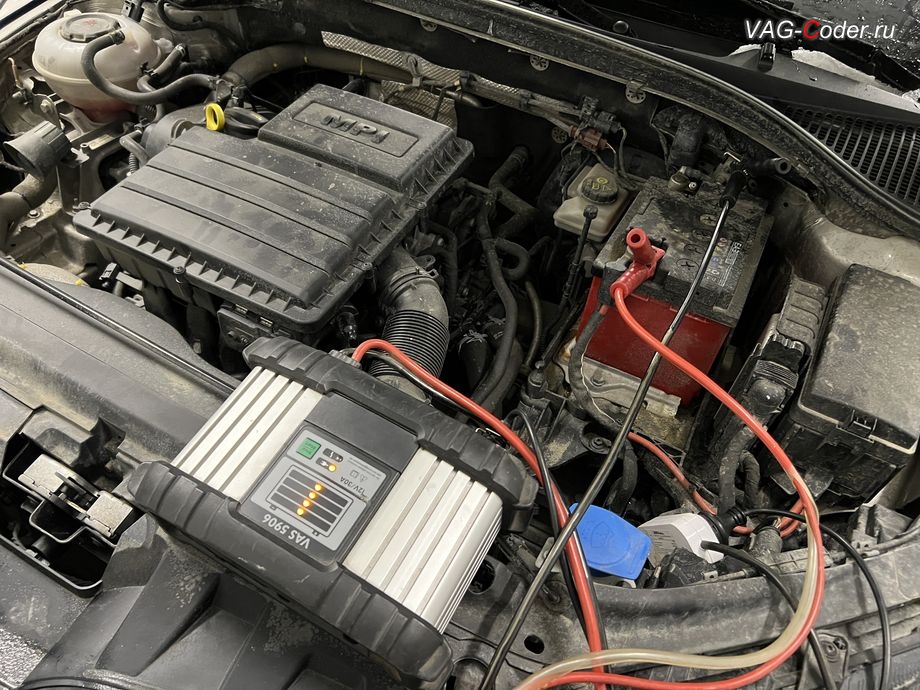 Skoda Octavia A7 FL-2020м/г - в процессе выполнения работ, чип-тюнинг двигателя 1,6MPI(CWVA) до 125 л.с и 175 Нм от PetranVAG Tuned на Шкода Октавия А7 ФЛ в VAG-Coder.ru в Ростове-на-Дону