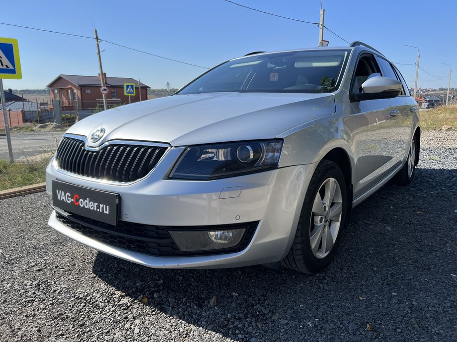 Skoda Octavia A7-1,8TSI(CJSB)-4х4-DSG6-2015м/г - обновление устаревшей прошивки блока управления двигателя до самой последней и актуальной заводской версии, чип-тюнинг двигателя 1,8TSI(CJSB) до 245 л.с. и 380 Нм, и чип-тюнинг автоматической коробки передач DSG6 (DQ250 MQB) от PetranVAG Tuned на Шкода Октавия А7 в VAG-Coder.ru в Ростове-на-Дону