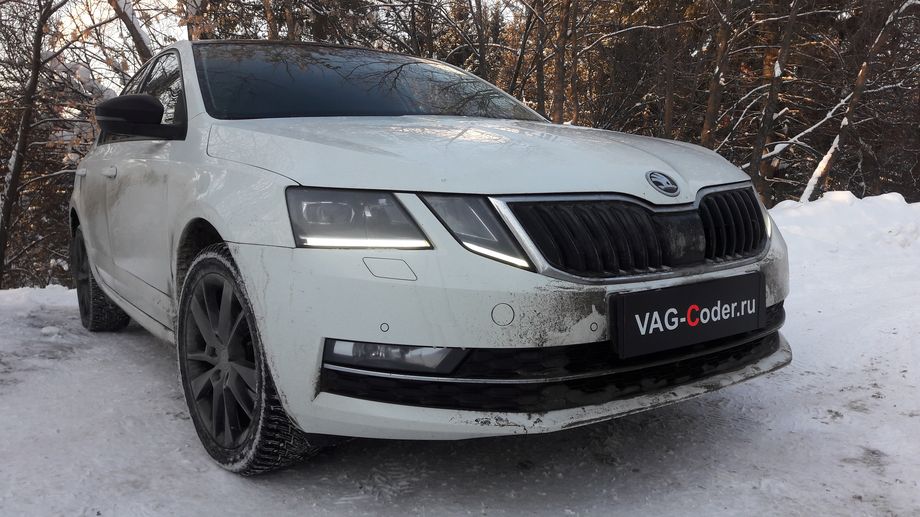 Skoda Octavia A7 FL-1,4TSI-DSG7-2018м/г - активация и кодирование пакета скрытых заводских функций и чип-тюнинг автоматической коробки передач DSG7(DQ200-MQB) от PetranVAG Tuned на Шкода Октавия А7 ФЛ в VAG-Coder.ru в Перми