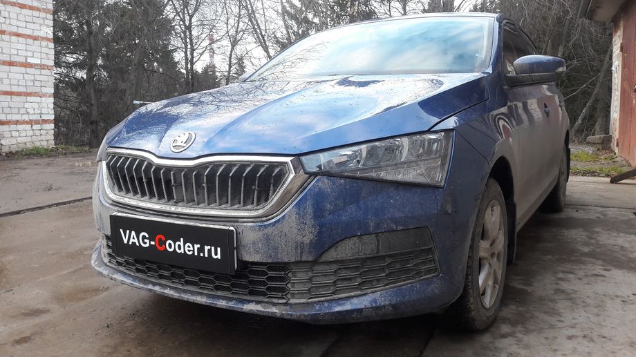 Skoda Rapid FL-1,6MPI(CWVB)-МКП5-2020м/г - чип-тюнинг двигателя 1,6MPI(CWVB) до 125 л.с и 175 Нм от PetranVAG Tuned, активация и кодирование пакета скрытых заводских функций на Шкода Рапид ФЛ в VAG-Coder.ru в Перми