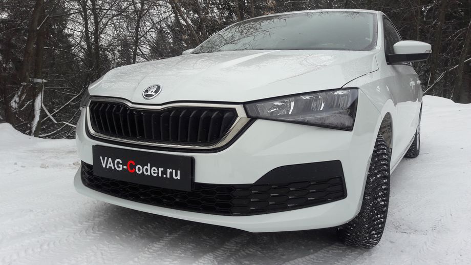 Skoda Rapid FL-1,6MPI(CWVB)-МКП5-2021м/г - чип-тюнинг двигателя 1,6MPI(CWVB) до 125 л.с и 175 Нм от PetranVAG Tuned, активация и кодирование пакета скрытых заводских функций на Шкода Рапид ФЛ в VAG-Coder.ru в Перми