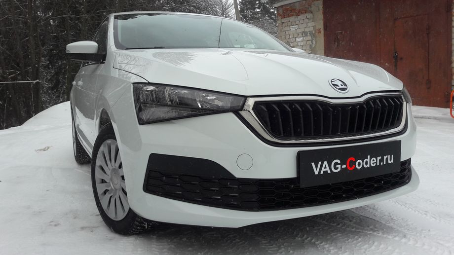 Skoda Rapid FL-1,6MPI(CWVB)-МКП5-2021м/г - чип-тюнинг двигателя 1,6MPI(CWVB) до 125 л.с и 175 Нм от PetranVAG Tuned, активация и кодирование пакета скрытых заводских функций на Шкода Рапид ФЛ в VAG-Coder.ru в Перми