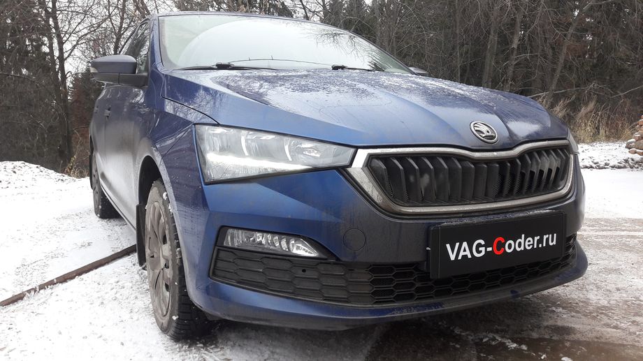 Skoda Rapid FL-1,6MPI(CWVB)-МКП5-2020м/г - чип-тюнинг двигателя 1,6MPI(CWVB) до 125 л.с и 175 Нм от PetranVAG Tuned, и активация и кодирование пакета скрытых заводских функций на Шкода Рапид ФЛ в VAG-Coder.ru в Перми