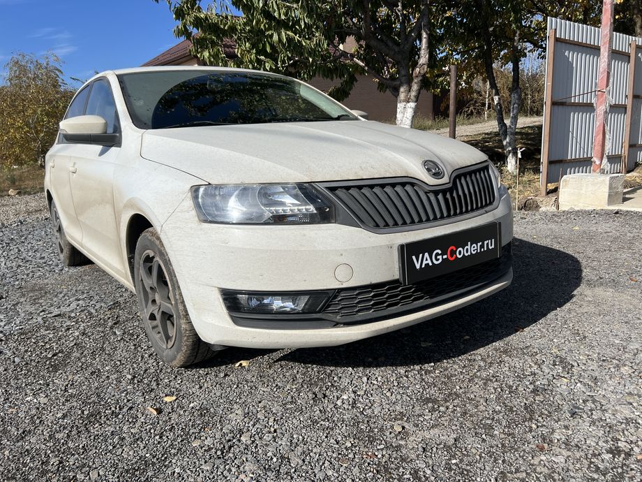 Skoda Rapid FL-1,6MPI(CWVB)-МКП5-2020м/г - обновление устаревшей прошивки блока управления 1,6MPI(CWVB), активация и кодирование пакета скрытых заводских функций, обновление устаревшей прошивки магнитолы Swing (MIB 2 GP Entry Plus), и чип-тюнинг двигателя 1,6MPI(CWVB) до 125 л.с и 175 Нм от PetranVAG Tuned на Шкода Рапид ФЛ в VAG-Coder.ru в Ростове-на-Дону