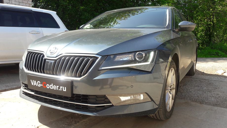 Skoda Superb 3-1,4TSI-DSG7-2019м/г - обновление устаревшей прошивки блока управления DSG7 и чип-тюнинг автоматической коробки передач DSG7(DQ200-MQB) от PetranVAG Tuned на Шкода Суперб 3 в VAG-Coder.ru в Перми