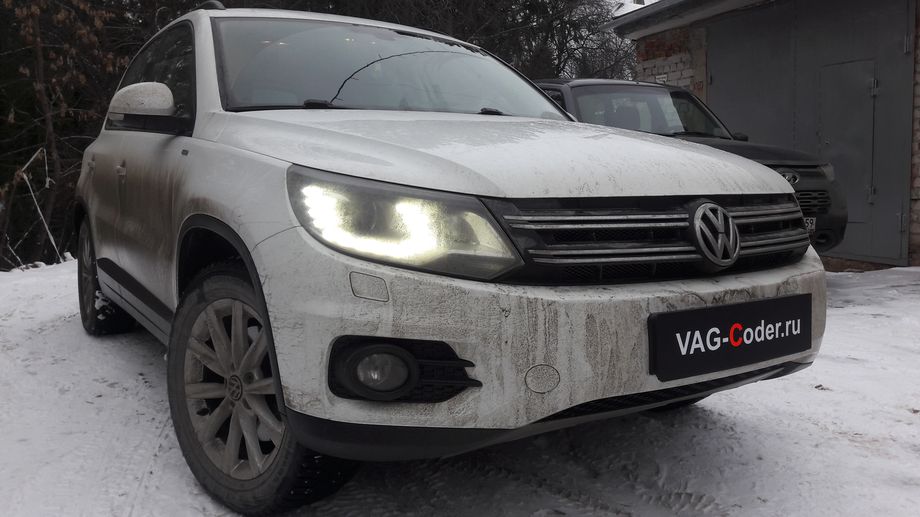 VW Tiguan-2,0TDI(CLJA)-4х4-АКПП6-2015м/г - программное отключение клапана системы рециркуляции газов EGR от PetranVAG Tuned двигателя 2,0TDI(CLJA), обновление устаревшей прошивки блока управления системы ABS, устраняющее программный сбой со слишком длинным тормозным путем, и обновление устаревшей прошивки блока управления полного привода Haldex, устраняющее проблему неправильного алгоритма работы насоса муфты Халдекс, и перепрошивка усилителя руля в VW Passat B7 R-Line на Фольксваген Тигуан в VAG-Coder.ru в Перми