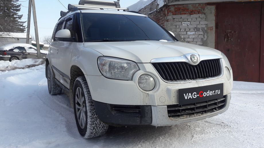 Skoda Yeti-1,8TSI(CDAB)-4х4-DSG6-2013м/г - чип-тюнинг двигателя 1,8TSI(CDAB) до 210 л.с и 320 Нм от PetranVAG Tuned с отображением скорости работы круиз-контроля (GRA) в панели приборов на Шкода Йети в VAG-Coder.ru в Перми