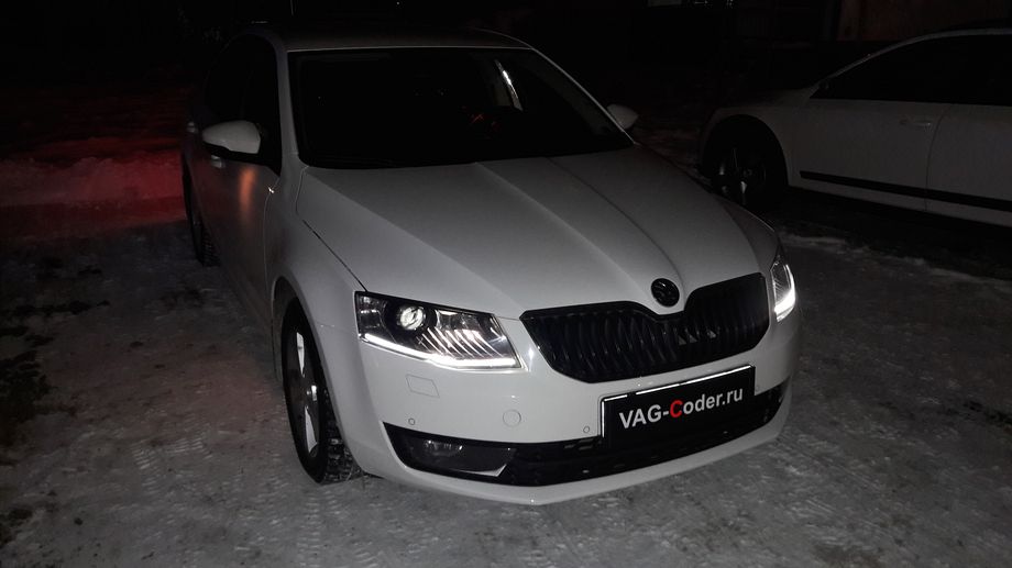 Skoda Octavia A7-1,8TSI(CJSA)-DSG7-2013мг - обновление прошивки: магнитолы, ДВС, климата, перепрошивка руля, активация и кодирование скрытых функций и полная разблокировка звука с параметрированием магнитолы от VAG-Coder.ru