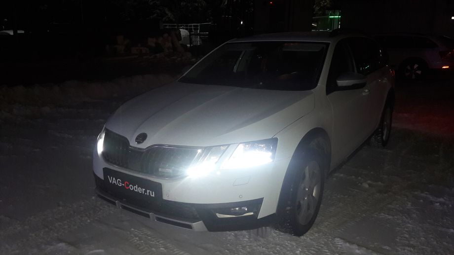 Skoda Octavia А7 FL Scout-1,8TSI(CJSB)-4х4-DSG6-2018м/г - активация и кодирование скрытых функций, кодирование НЕстандартных функции - закрытие крышки багажника по кнопке из салона, перепрошивка руля от VAG-Coder.ru