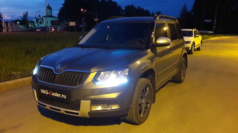 Skoda Yeti-1,8TSI(CDAB) - активация и кодирование скрытых функций и чип-тюн PetranVAG Tuned от VAG-Coder.ru