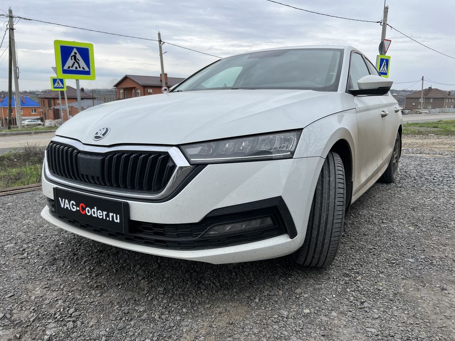 Skoda Octavia A8-1,4TSI(DJKA)-АКПП8-2021м/г - обновление устаревших прошивок блоков управления двигателя и магнитолы Swing MIB3 имеющих сбойное программное обеспечение до самых последних и актуальных заводский версий прошивок (устранение программных ошибок и сбоев программного обеспечения) на Шкода Октавия А8 в VAG-Coder.ru в Ростове-на-Дону