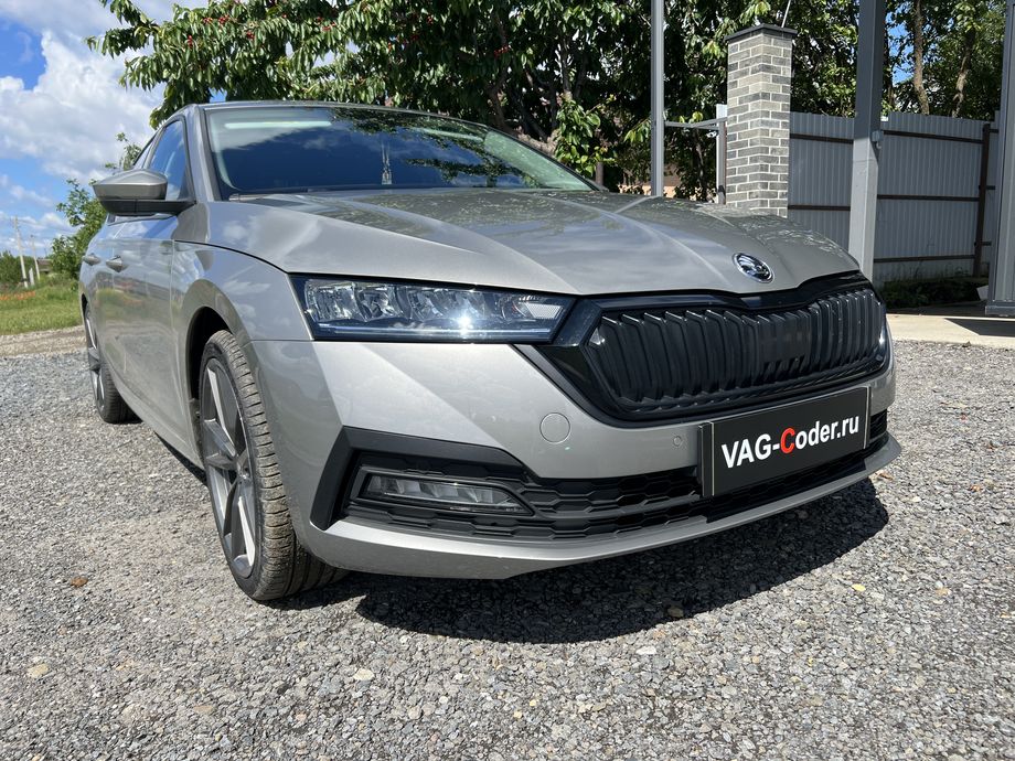 Skoda Octavia A8-1,4TSI-МКП6-2021м/г - программно-аппаратное отключению функции системы Start/Stop с нештатной ОЕМ-магнитолой Teyes на Шкода Октавия А8 в VAG-Coder.ru в Ростове-на-Дону