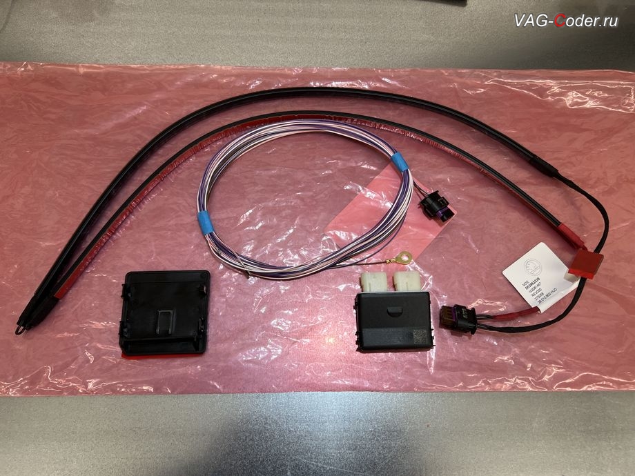 Skoda Octavia A8-2022м/г - комплектующие для доустановки ассистента виртуальной педали Easy Open (Изи Опен) комфортного открытия / закрытия багажника ногой, доустановка и программная активация, кодированию и прописка ассистента виртуальной педали Easy Open (Изи Опен) комфортного открытия / закрытия багажника ногой на Шкода Октавия А8 в VAG-Coder.ru в Ростове-на-Дону