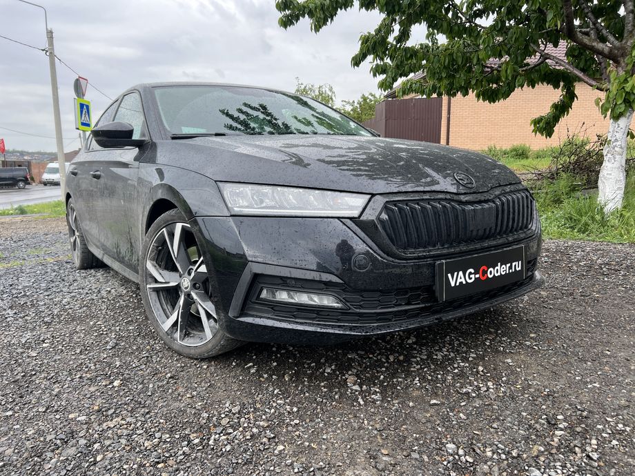 Skoda Octavia A8-2,0TSI(CZPB)-АКПП8-2022м/г - обновление устаревших прошивок блоков управления Двигателя 2,0TSI(CZPB) и Парктроника (Парковочный ассистент) имеющих сбойное программное обеспечение до самых последних и актуальных заводских версий прошивок (устранение программных ошибок и сбоев программного обеспечения) на Шкода Октавия А8 в VAG-Coder.ru в Ростове-на-Дону