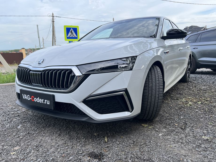 Skoda Octavia A8 Pro-1,4TSI-АКПП8-2025м/г - доустановка и программная активация Ассистента парковочного автопилота PLA (Parking Lot Assistan, 12 Kanal) - Park Assist и Park Dist. Ctr. (PDC, Parking Distance Control) на Шкода Октавия А8 Про в VAG-Coder.ru в Ростове-на-Дону