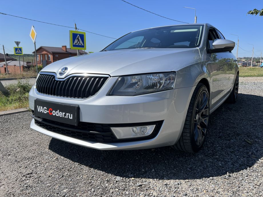 Skoda Oсtavia A7-1,4TSI-DSG7-2017м/г - доустановка мультируля (MFL) с подогревом и с программным переносом работы круиз-контроля (GRA) с подрулевого переключателя на кнопки мультируля на Шкода Октавия А7 в VAG-Coder.ru в Ростове-на-Дону