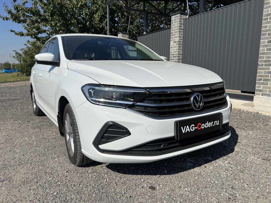 VW Polo Liftback-1,4TSI-DSG7-2022м/г- программное устранение ошибки и сбоя работы неисправного блока управления системы телематики (ошибки - SOS и Оранжевая/Красная индикация Глонасс) и восстановление работы блока системы телематики, и обновление устаревшей прошивки блока управления модуля аварийного вызова и коммуникации Эра-Глонасс (OCUGen3High, 75-й блок) устраняющей самопроизвольный разряд АКБ в блоке Глонасс на Фольксваген Поло Лифтбек в VAG-Coder.ru в Ростове-на-Дону