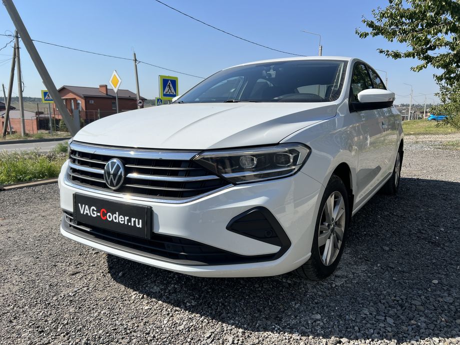 VW Polo Liftback-1,4TSI-DSG7-2022м/г- программное устранение ошибки и сбоя работы неисправного блока управления системы телематики (ошибки - SOS и Оранжевая/Красная индикация Глонасс) и восстановление работы блока системы телематики, и обновление устаревшей прошивки блока управления модуля аварийного вызова и коммуникации Эра-Глонасс (OCUGen3High, 75-й блок) устраняющей самопроизвольный разряд АКБ в блоке Глонасс на Фольксваген Поло Лифтбек в VAG-Coder.ru в Ростове-на-Дону