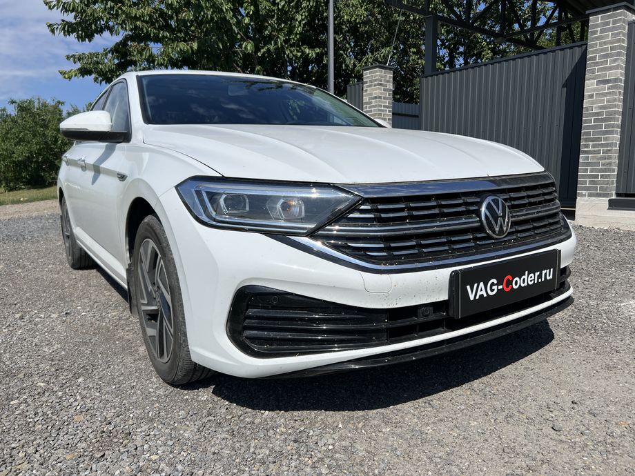 VW Sagitar-1,4TSI-DSG7-2023м/г - русификация цифровой панели комбинации приборов (AID, Active Info Displаy), программное отключение активации аккаунта к онлайн сервисам - отключение входа аккаунта Welcome - Online service with you all the way на магнитоле магнитоле, и программная активации функции Android Auto пакета функции App-Connect на Фольксваген Сагитар в VAG-Coder.ru в Ростове-на-Дону